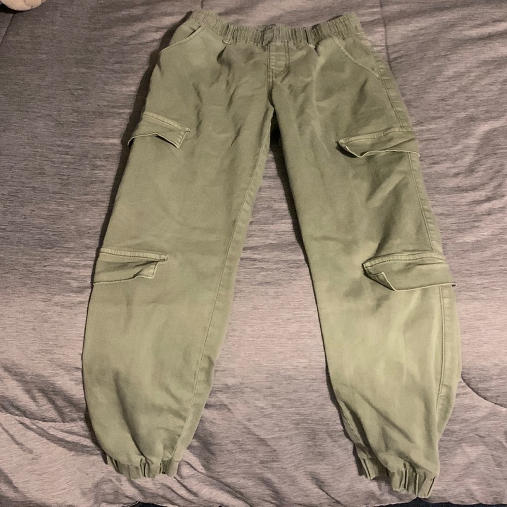 Size 5, Green Cargo pants